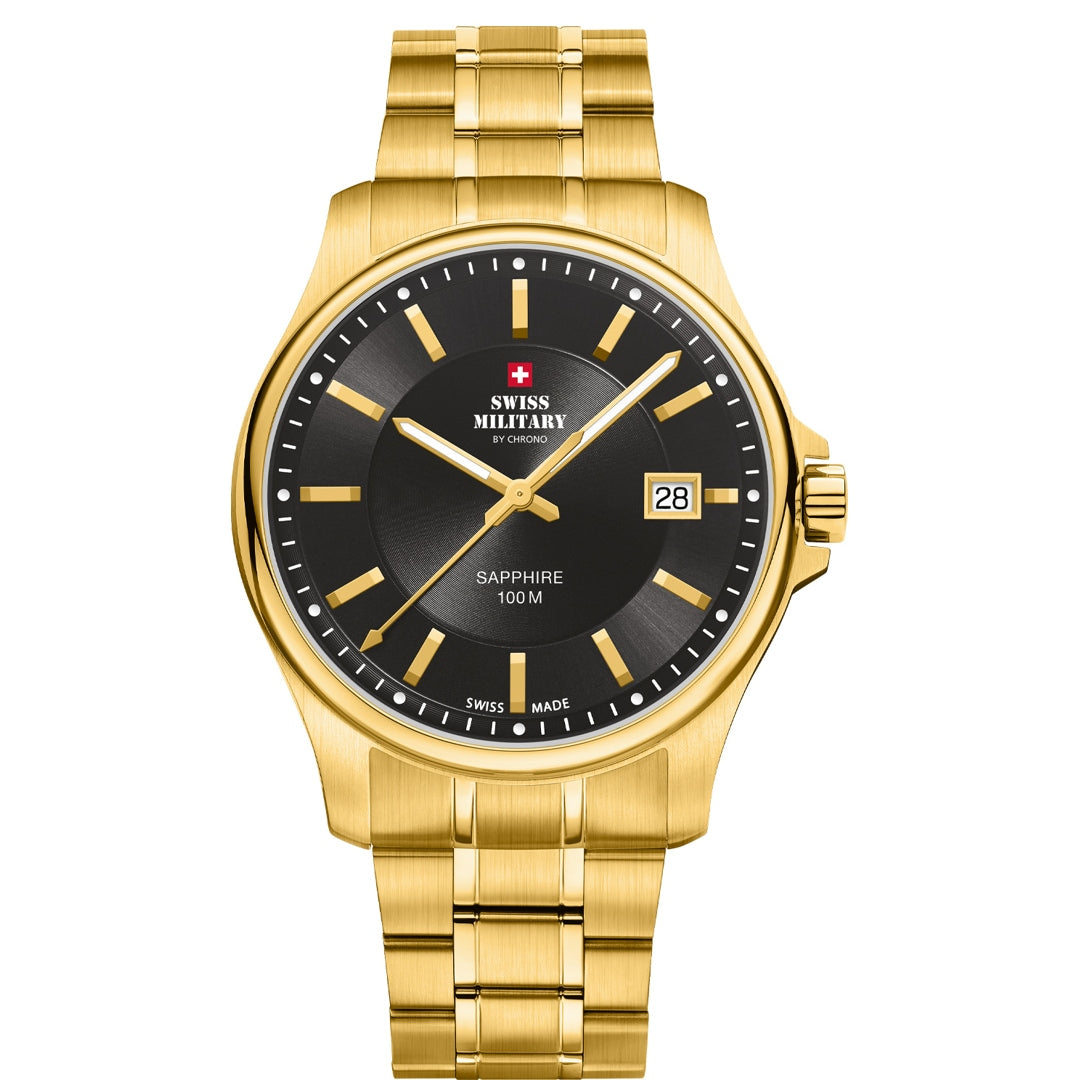 Swiss Military by Chrono Classic Date 39mm auf Stargold.ch erhältlich.