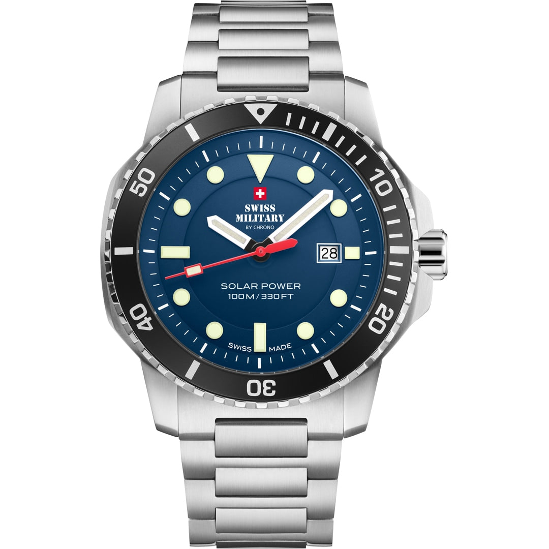 Swiss Military by Chrono Sports Solar 43mm auf Stargold.ch erhältlich.