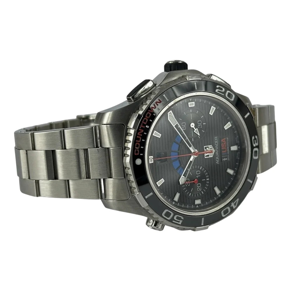 Tag Heuer Aquaracer 500M USA America's Cup Pre-Owned Herrenuhr - CAK211B