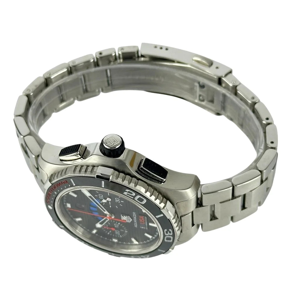 Tag Heuer Aquaracer 500M USA America's Cup Pre-Owned Herrenuhr - CAK211B