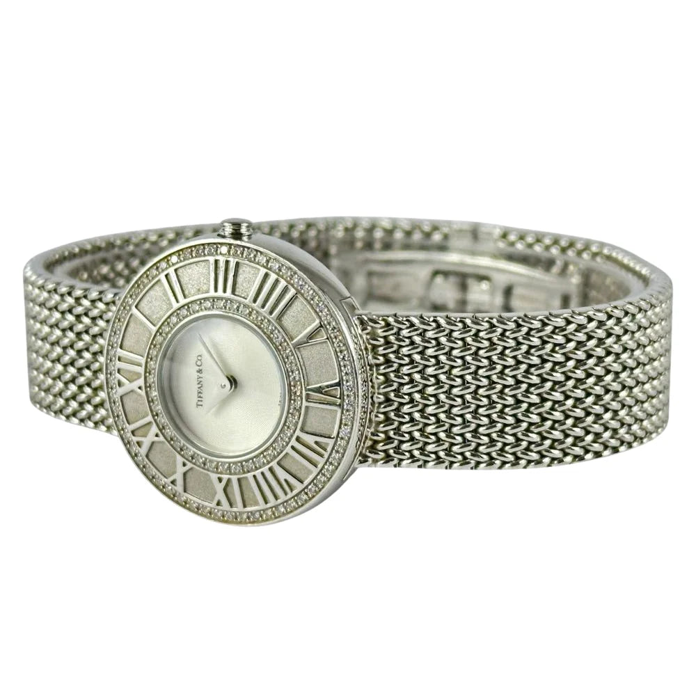 Tiffany & Co. 18K Weissgold 750 mit Diamanten