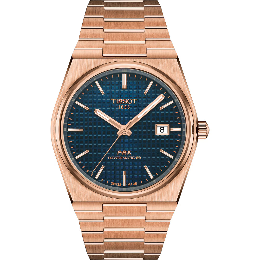 Tissot PRX 40 205 Powermatic 80 Rosé auf Stargold.ch erhältlich.