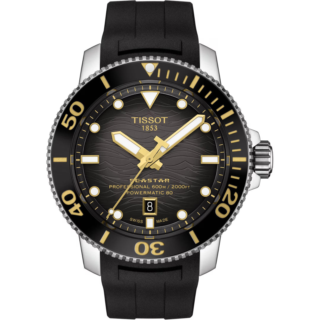 Tissot Seastar 2000 Professional Powermatic 80 auf Stargold.ch erhältlich.