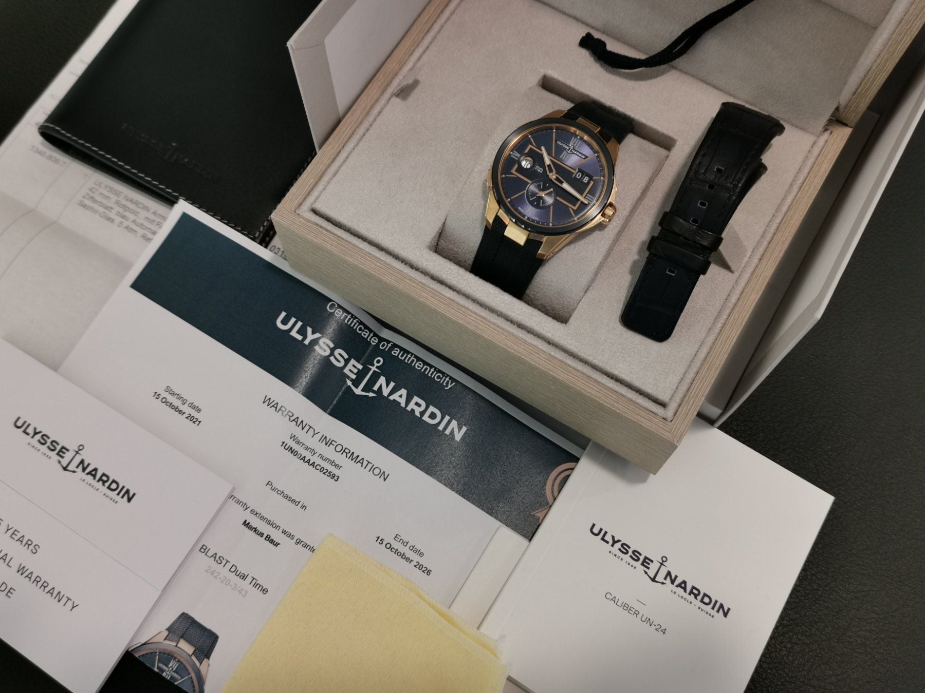 Ulysse Nardin Blast Dual Time 242-20-343