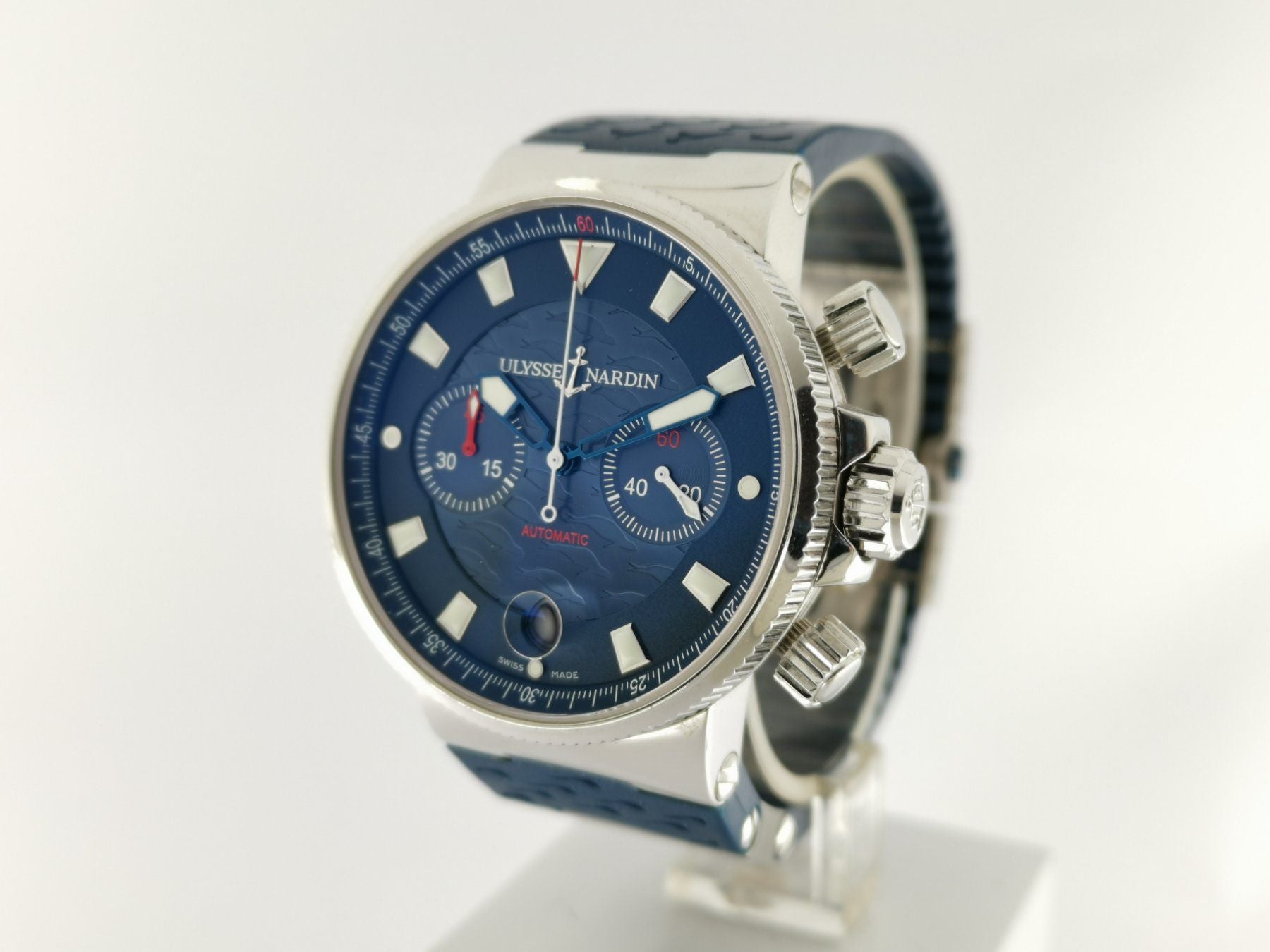Ulysse Nardin Blue Seal Maxi Marine Chronograph (Fullset)