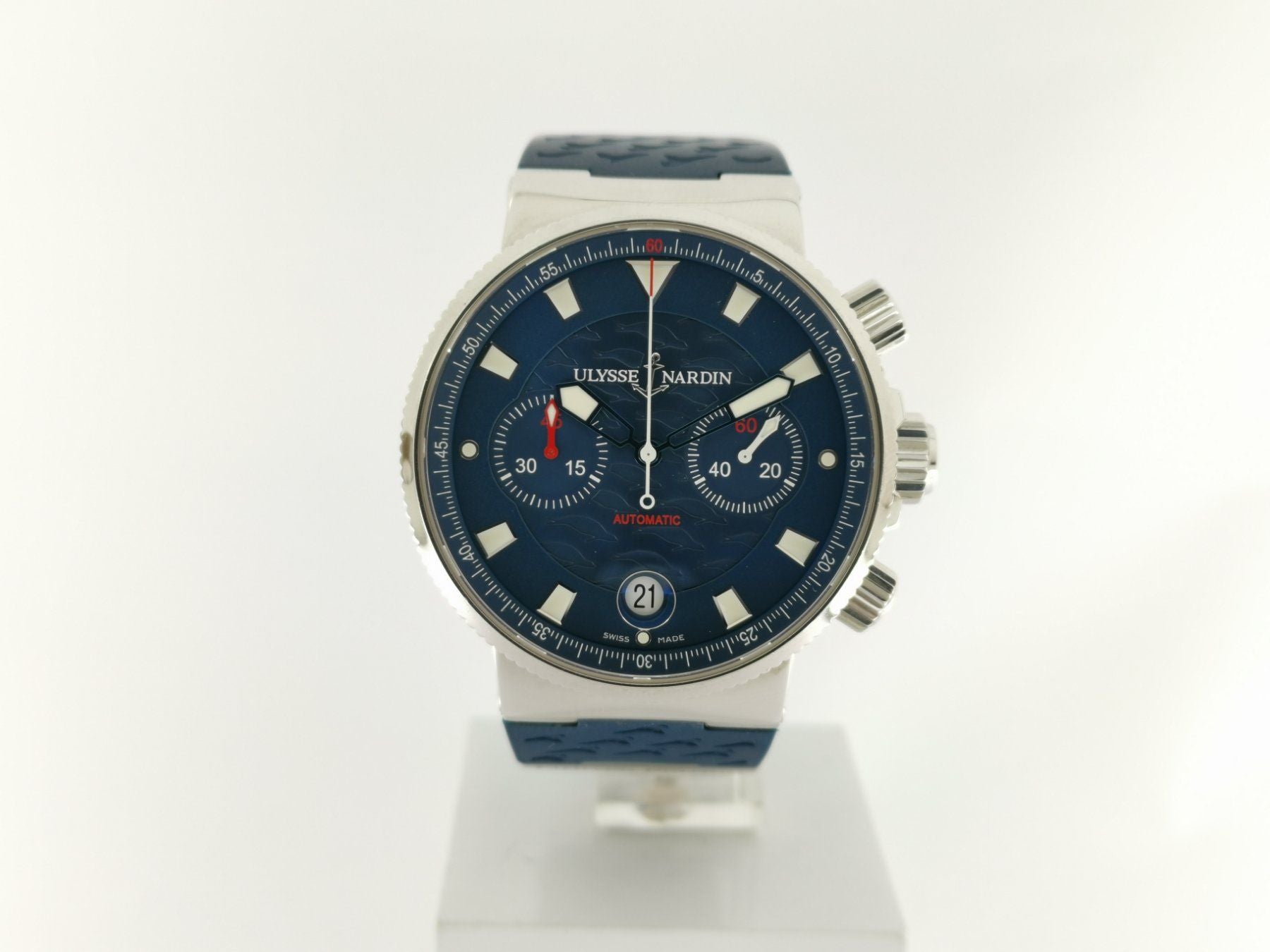 Ulysse Nardin Blue Seal Maxi Marine Chronograph (Fullset)