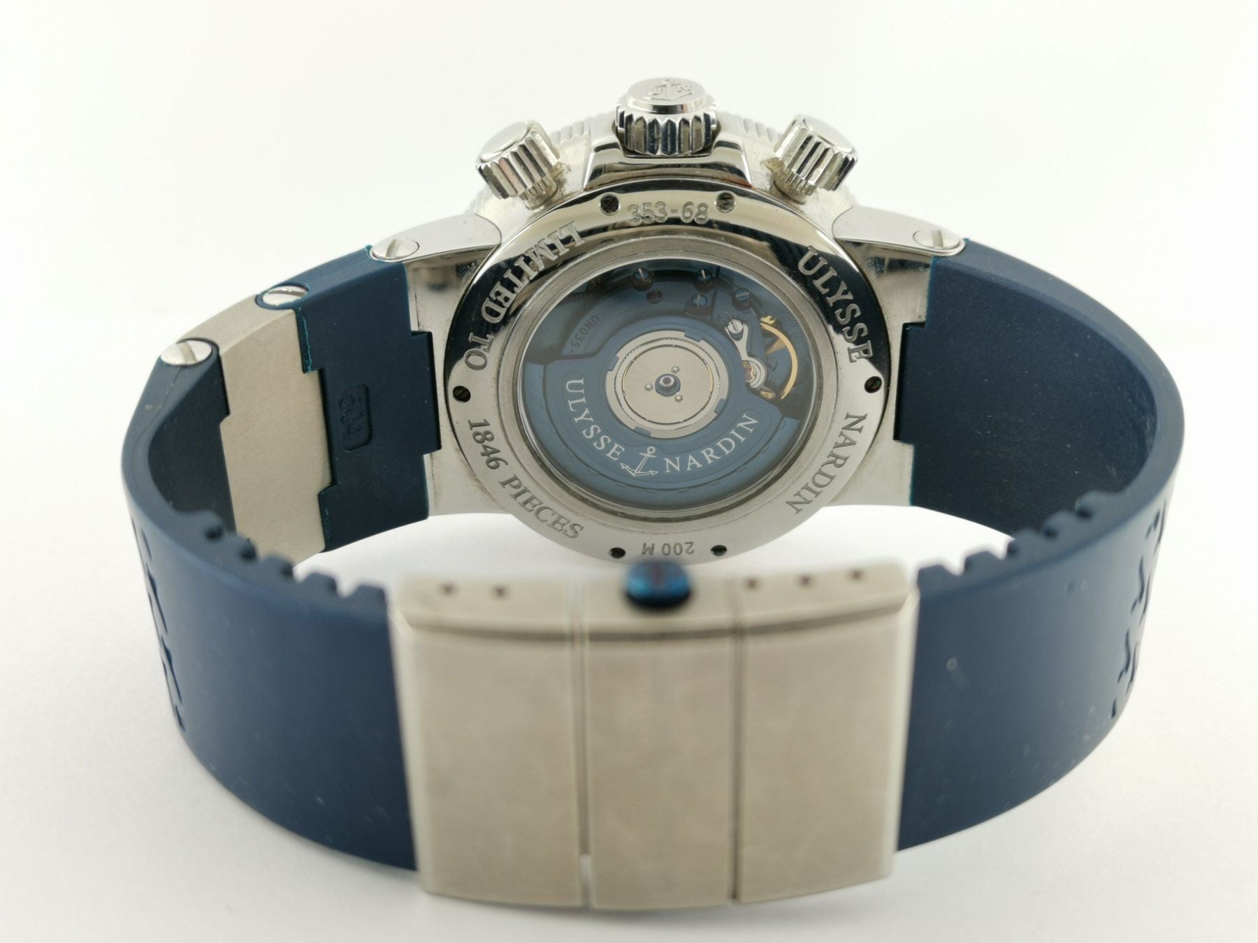 Ulysse Nardin Blue Seal Maxi Marine Chronograph (Fullset)