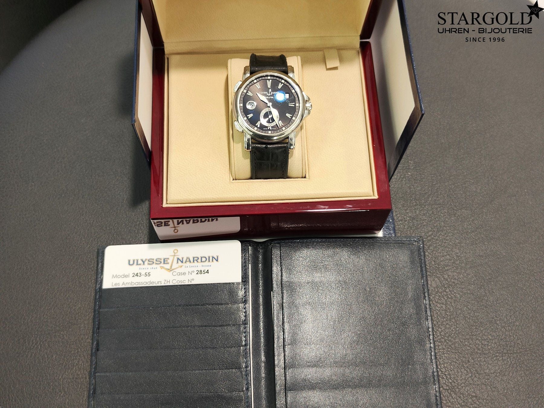 Ulysse Nardin Dual Time - 243-55 - 42 mm - 3590 CHF Zürich