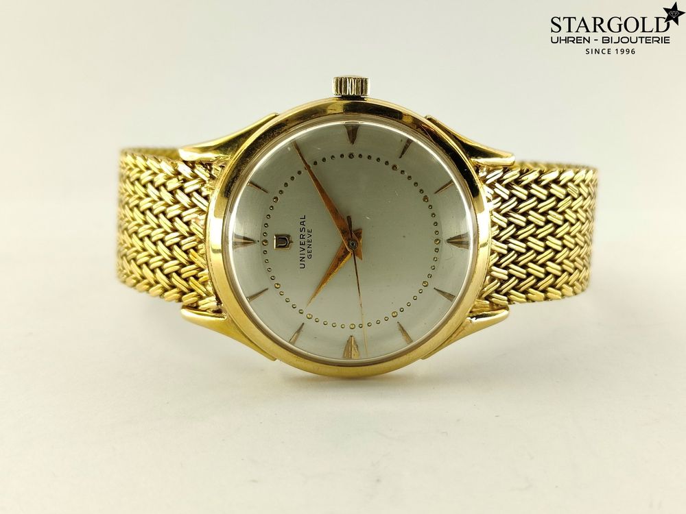 Universal Geneve Handaufzug - 18K Gelbgold