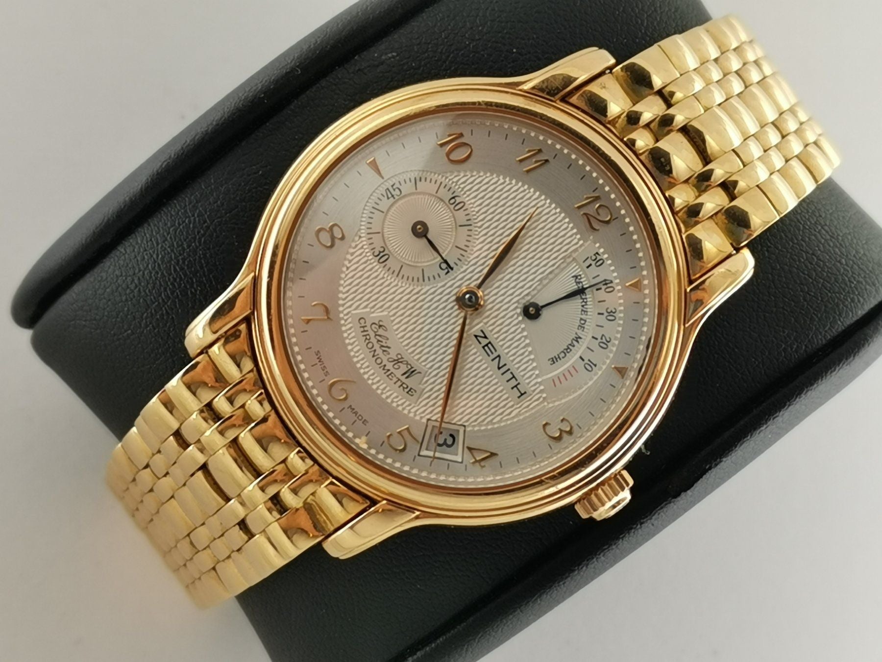 Zenith Elite Chronometer 18K Roségold - 36 mm - 7290 CHF Zürich