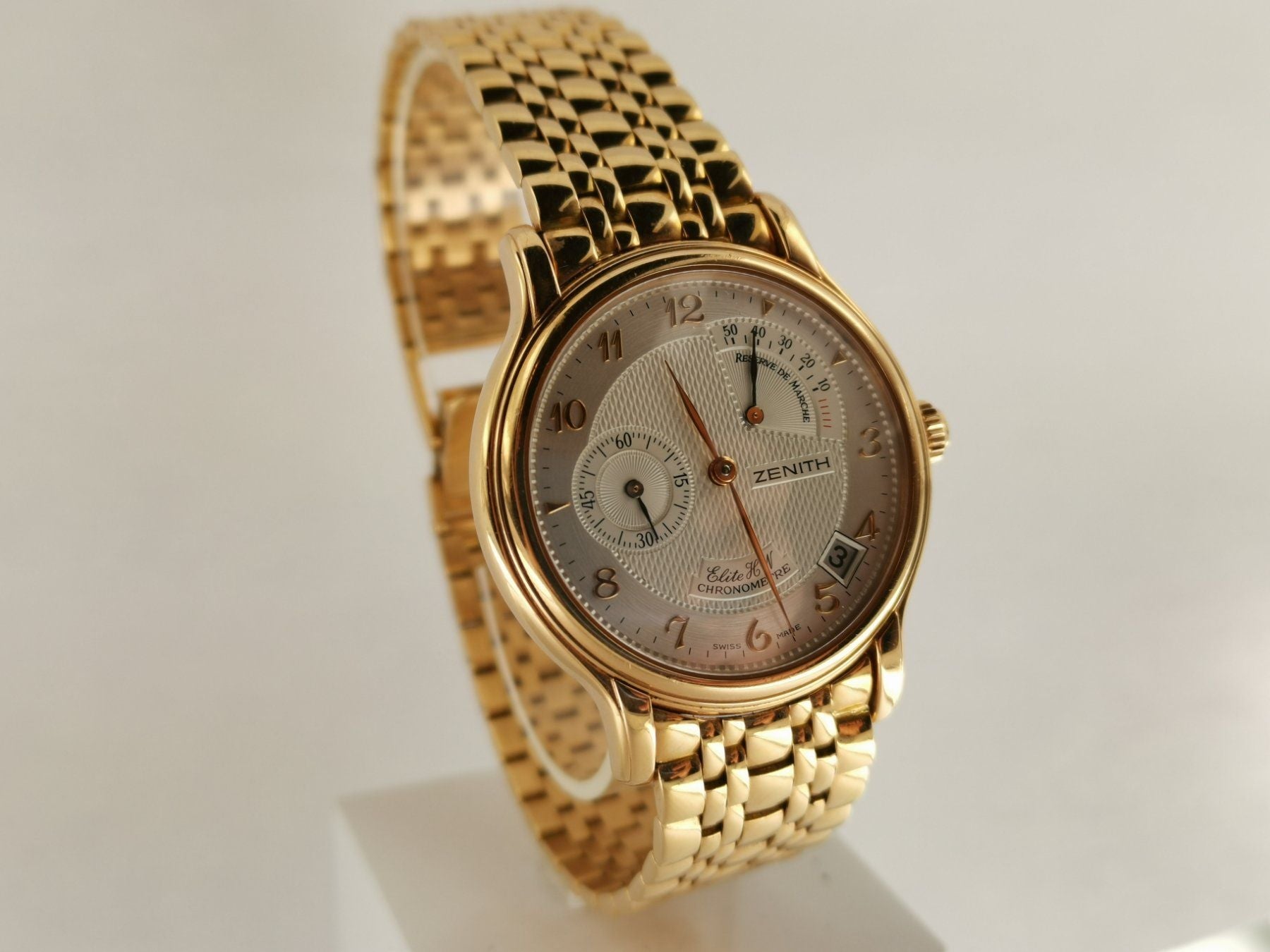 Zenith Elite Chronometer 18K Roségold - 36 mm - 7290 CHF Zürich