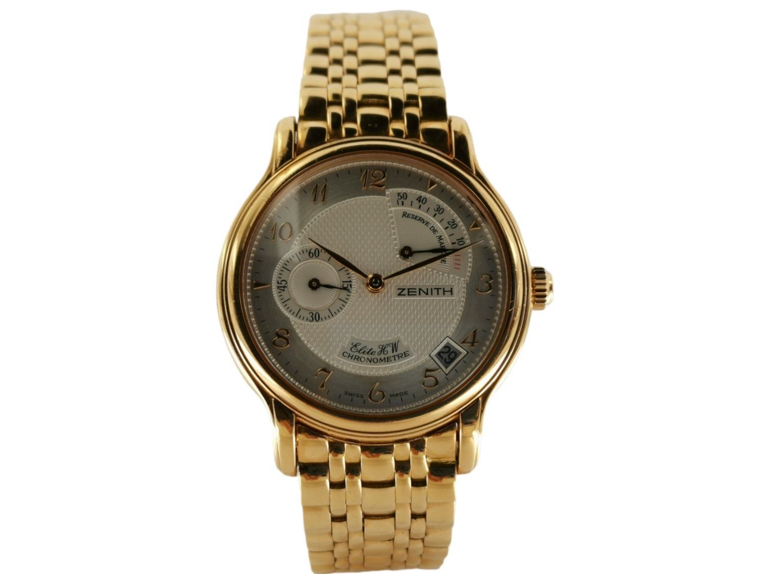 Zenith Elite Chronometer 18K Roségold - 36 mm - 7290 CHF Zürich