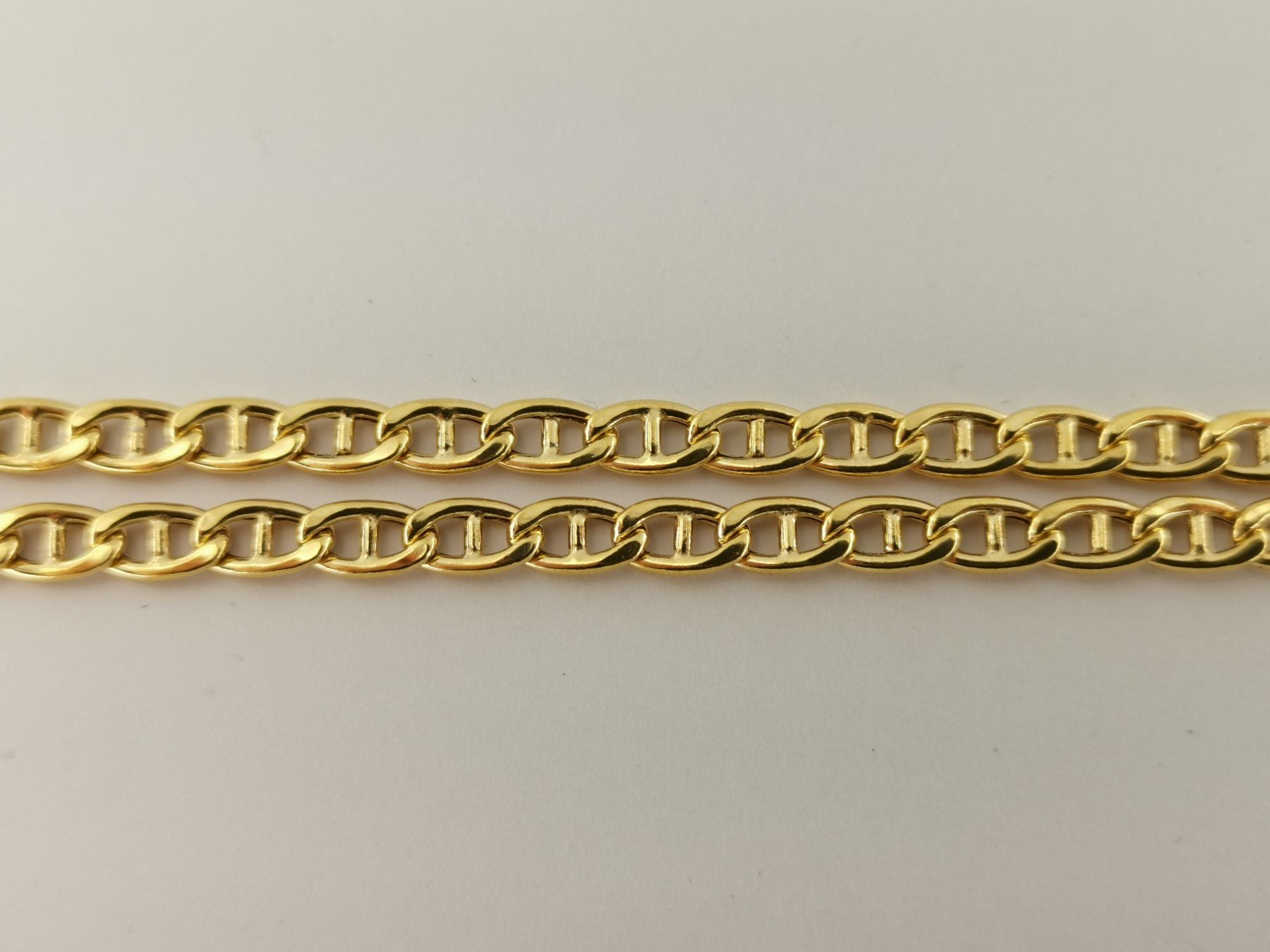 18K Gelbgold Halskette 50CM KETTE2001