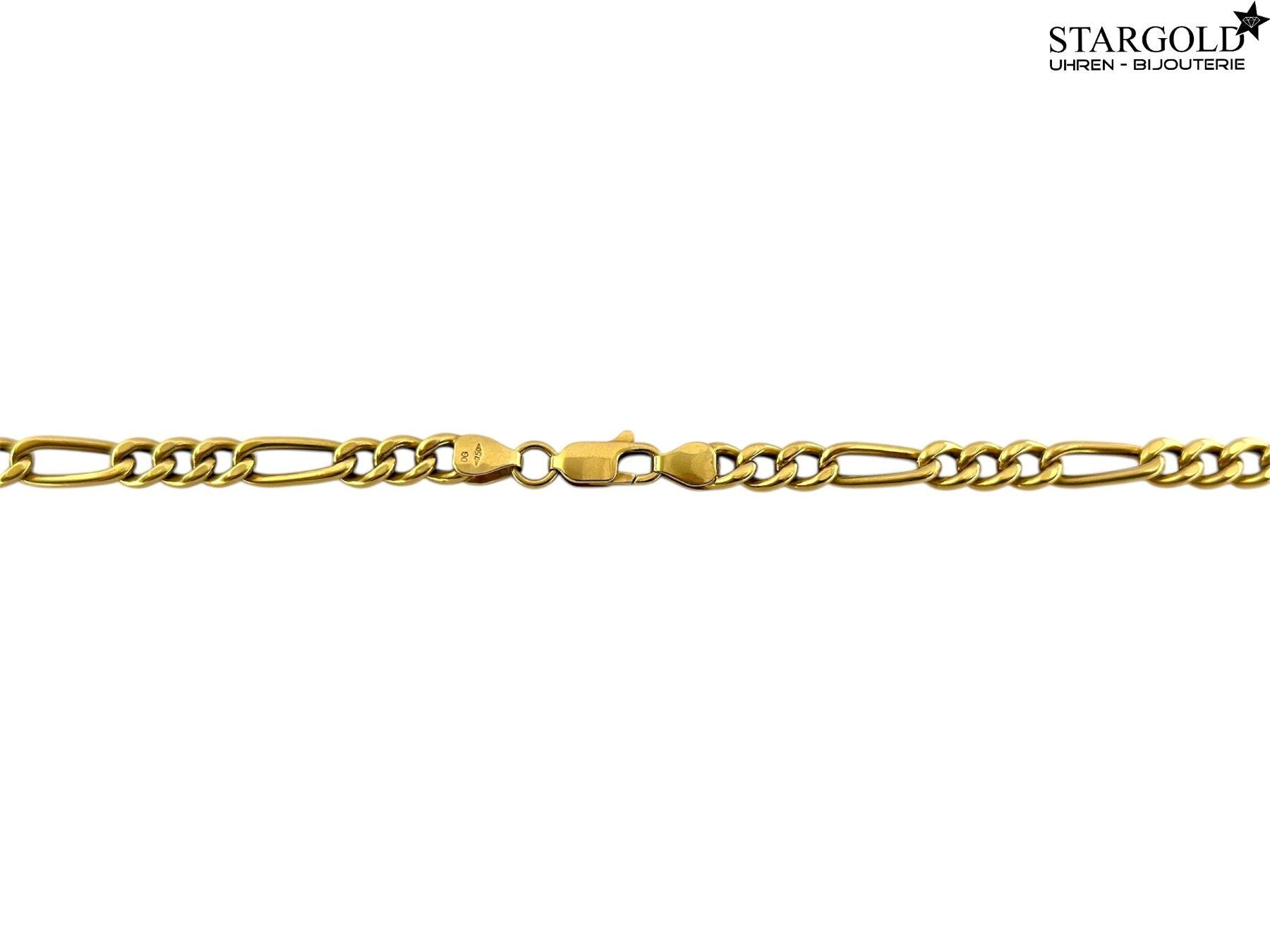Figarokette 18K Gelbgold 750