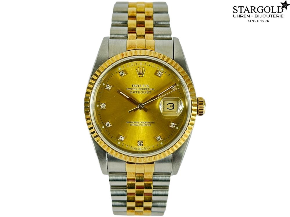 Rolex Datejust 36 - 16233 auf Stargold.ch erhältlich.