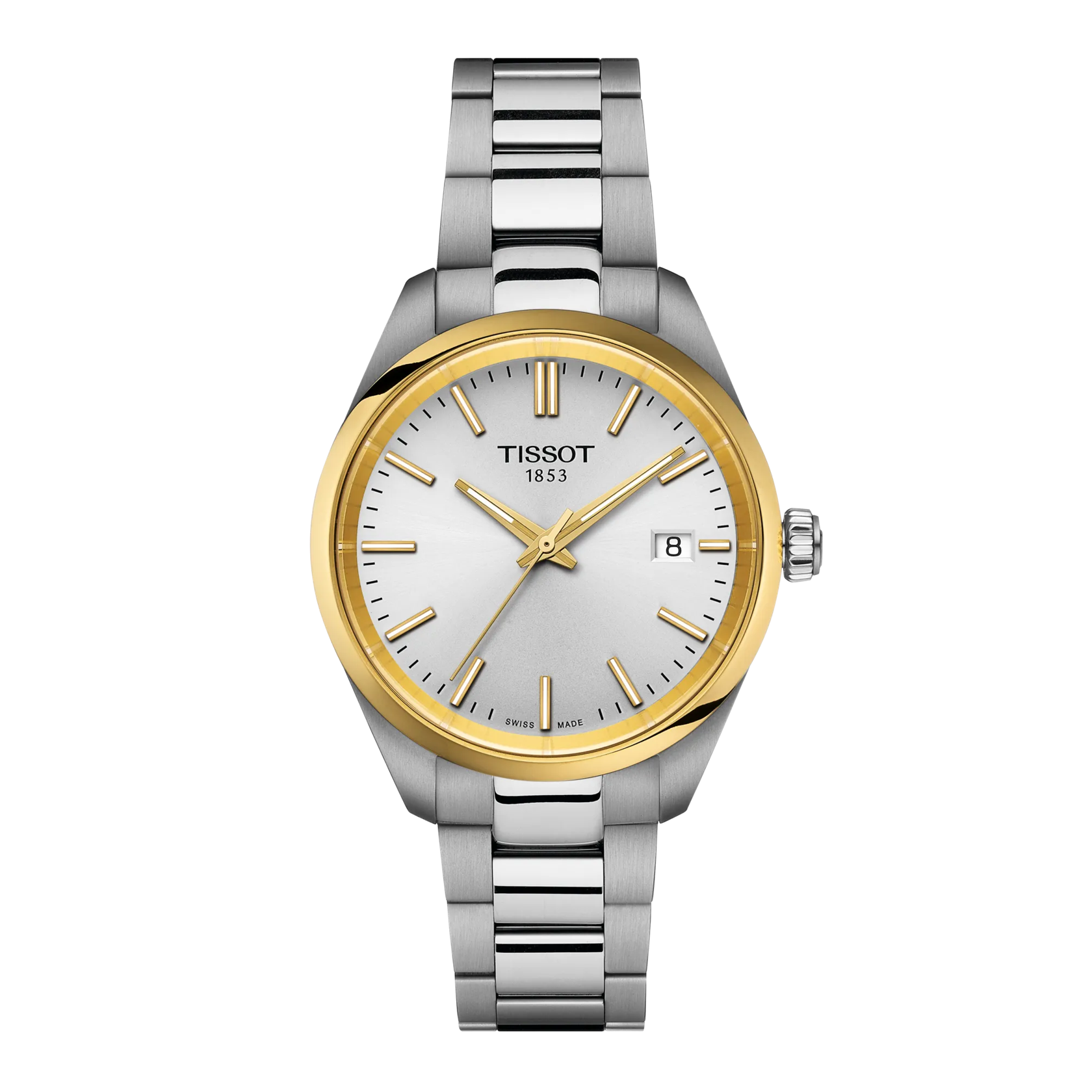 Tissot PR 100 34mm auf Stargold.ch erhältlich.