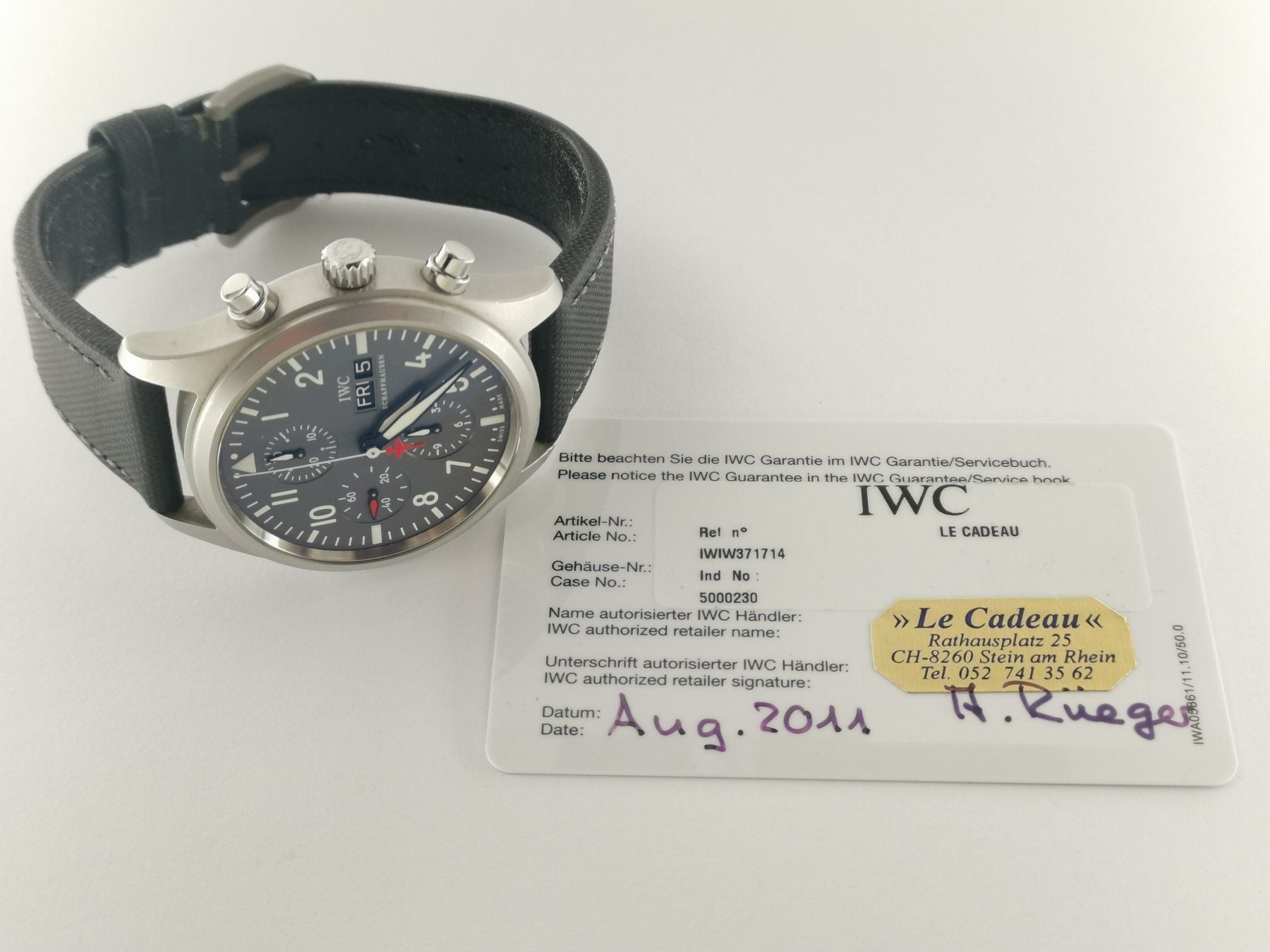 Iwc suisse online