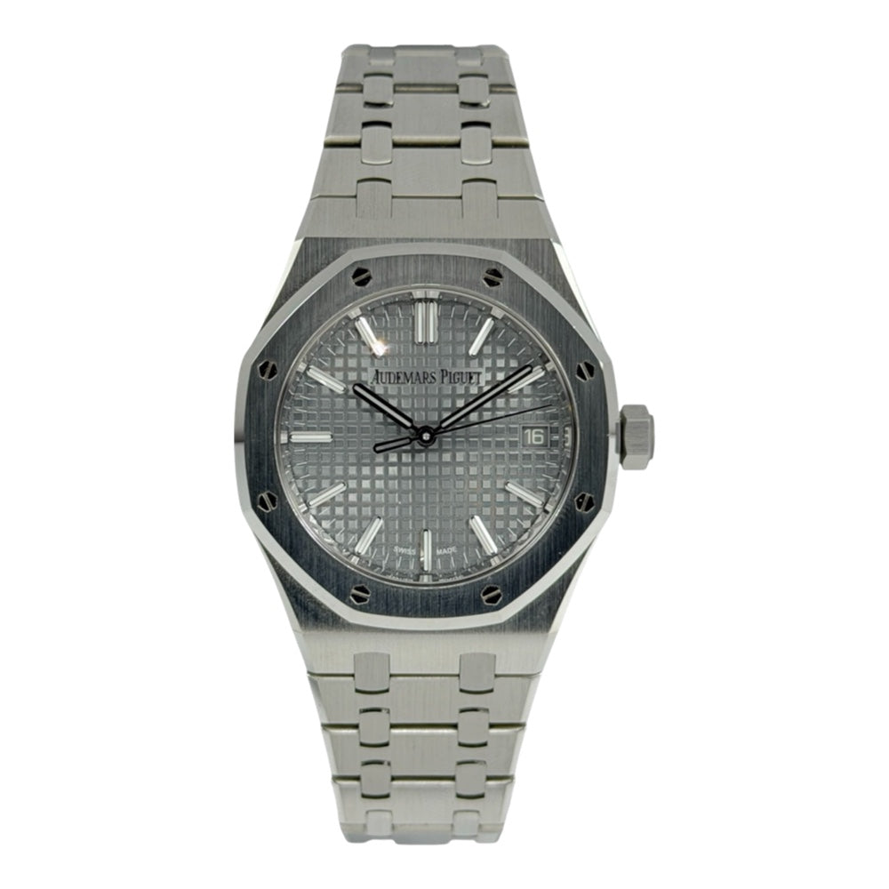 Audemars Piguet Royal Oak - Grey Dial 37mm - 15550ST.OO.1356 auf Stargold.ch erhältlich.