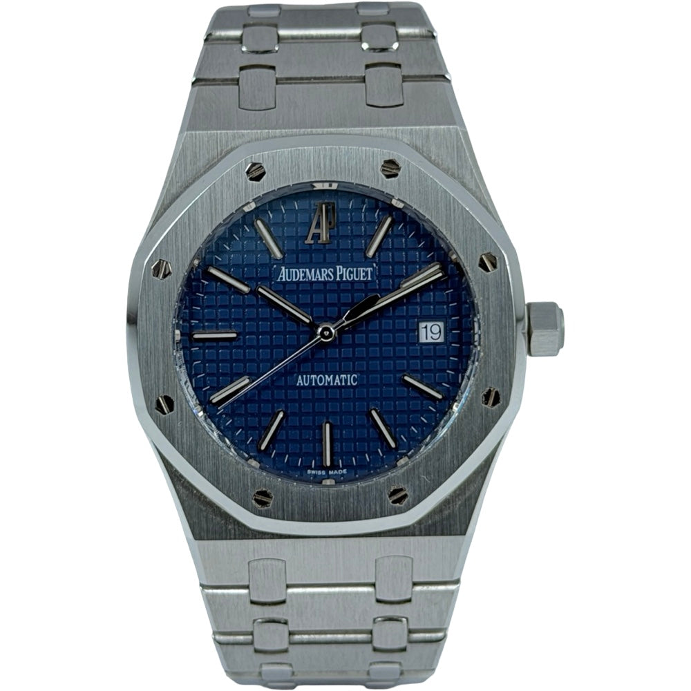 Audemars Piguet Royal Oak blue 39mm - 15300ST.OO.1220ST.02 auf Stargold.ch erhältlich.