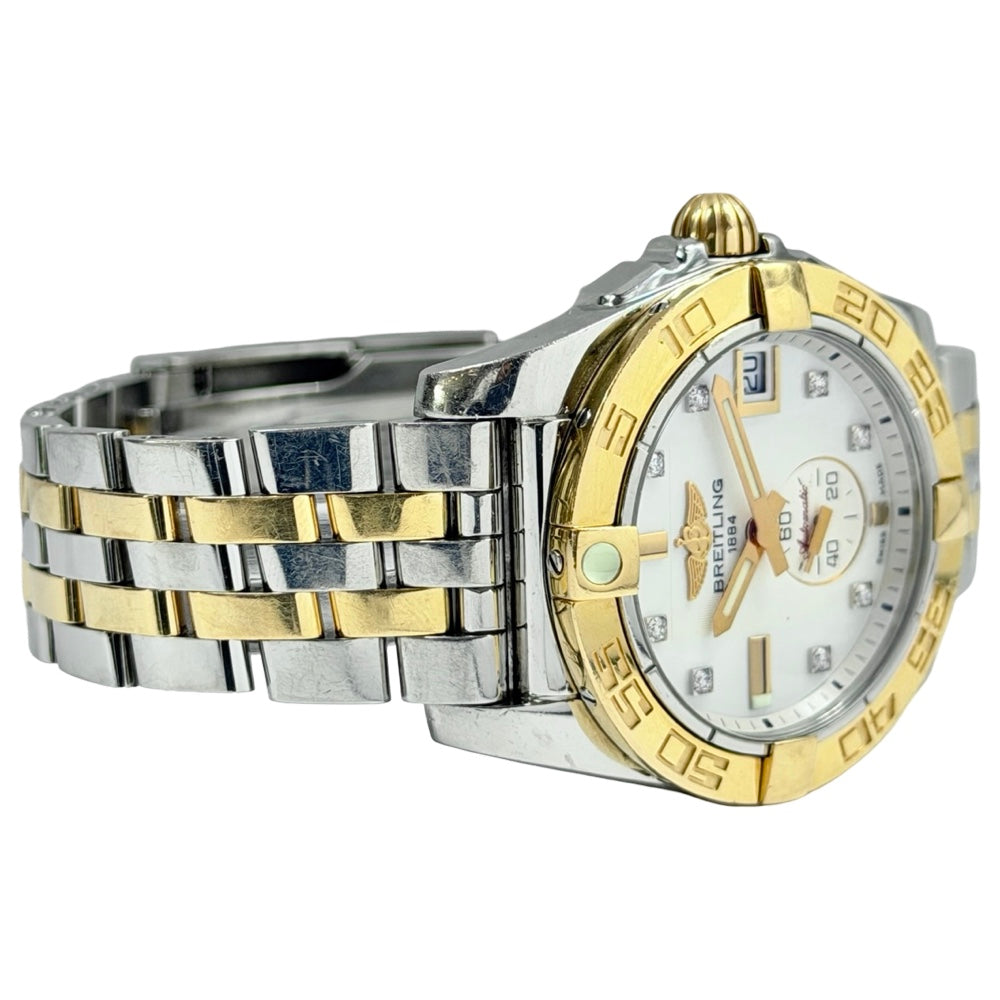 Breitling Galactic 36 Mother of Pearl Diam. - C37330121A2C1