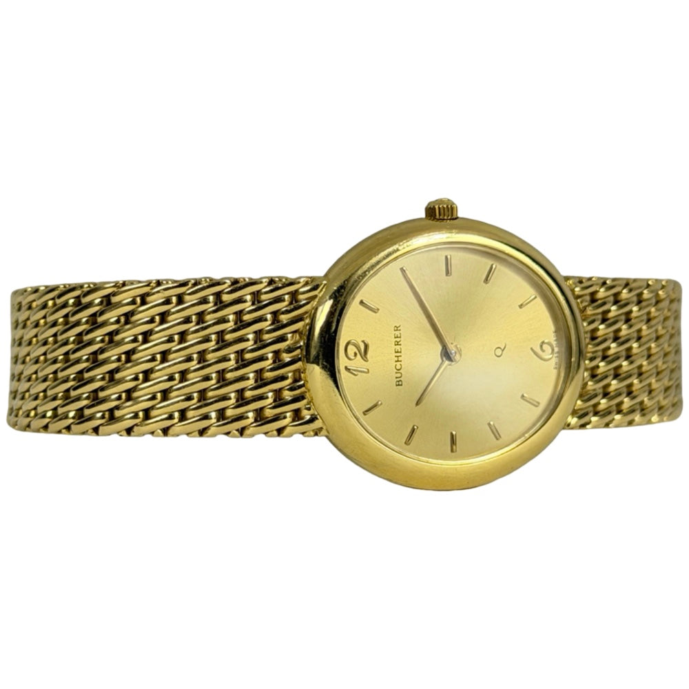 Bucherer Armbanduhr aus 18K Gelbgold