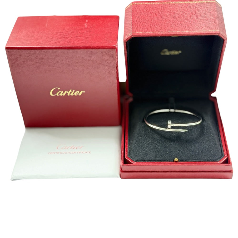 Cartier Juste un Clou Armreif Weissgold