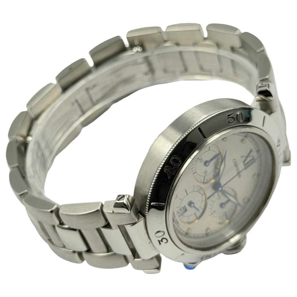 Cartier Pasha Chronograph Quarz - W31004H3