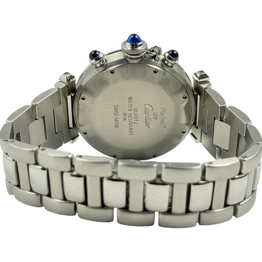 Cartier Pasha Chronograph Quarz - W31004H3