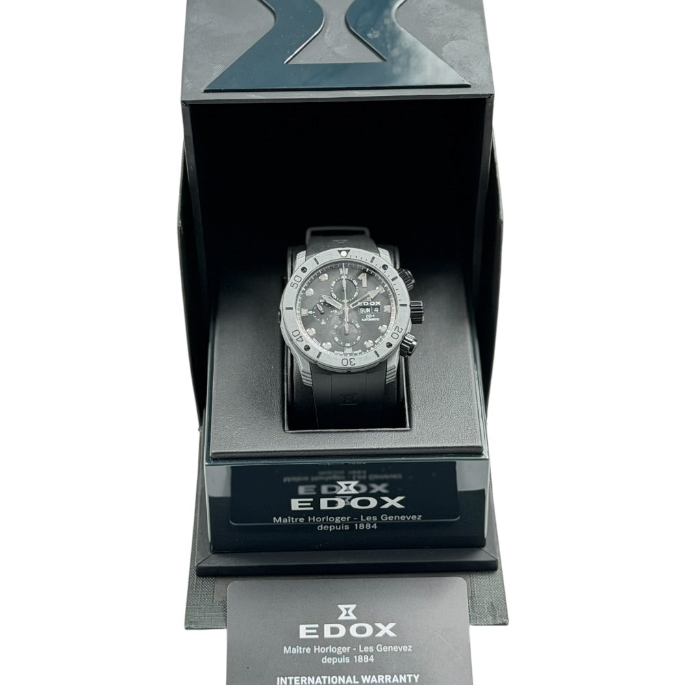 Edox CO-1 Carbon Chronograph Automatik - 01125 CLNGN NING