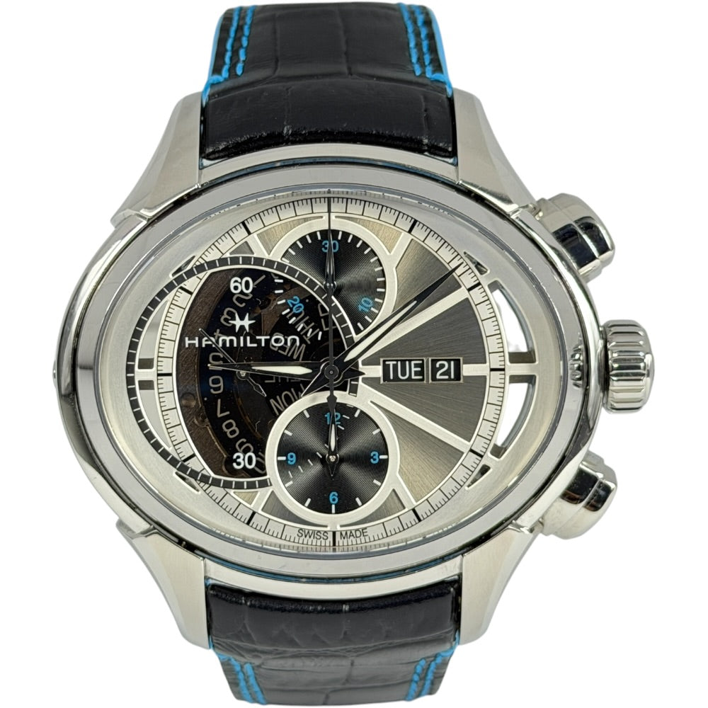 Hamilton Jazzmaster Auto Chrono - H32866781 auf Stargold.ch erhältlich.