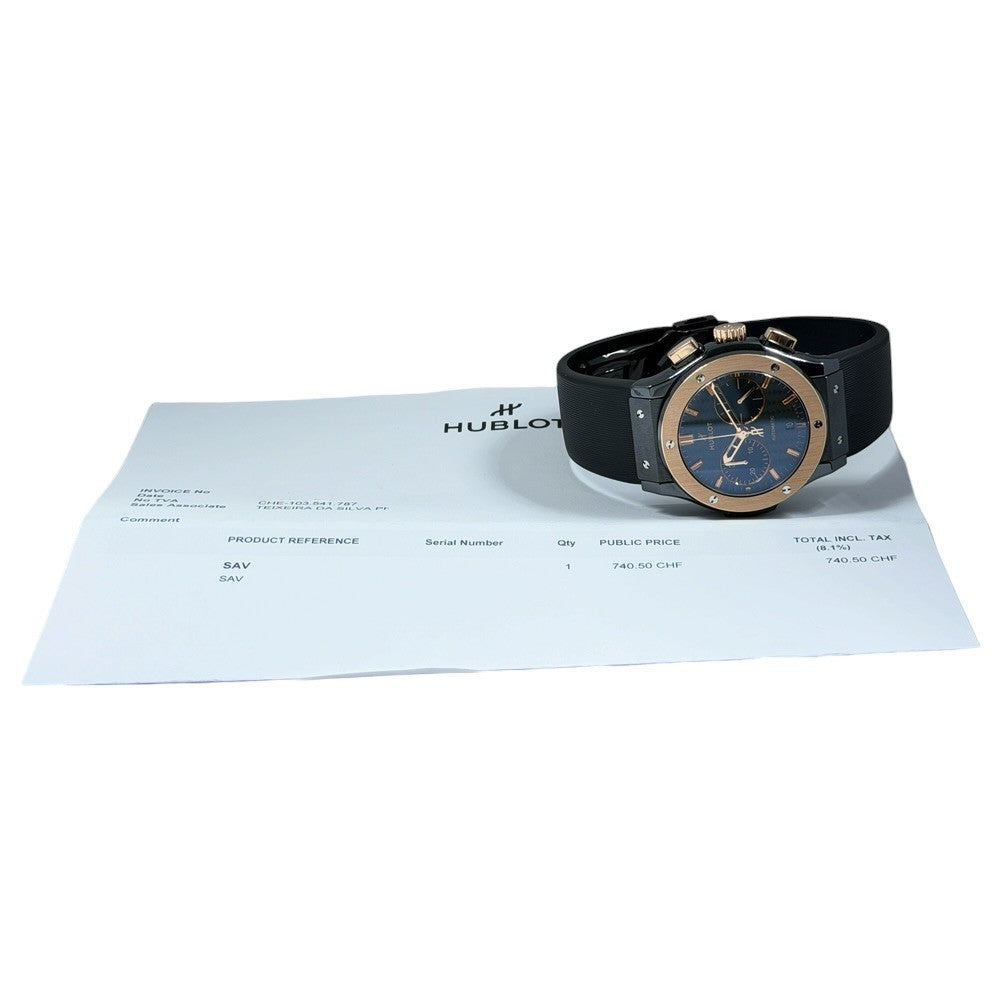 Hublot Classic Fusion Chrono Ceramic & Rose - 521.CO.1780.RX
