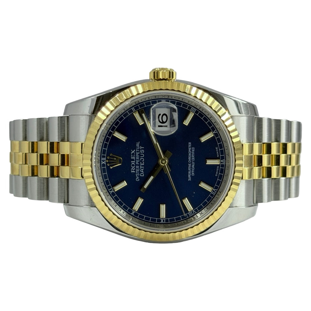 Rolex Datejust 36 Blau - 116233
