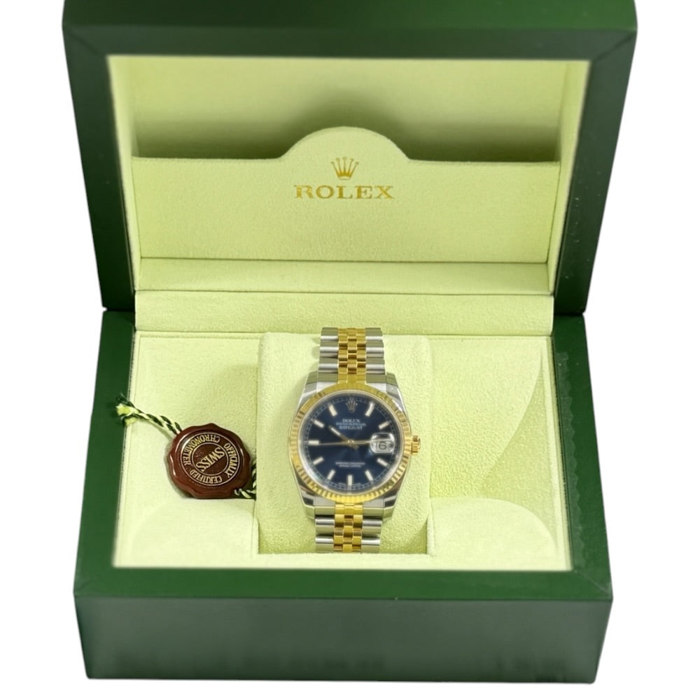 Rolex Datejust 36 Blau - 116233
