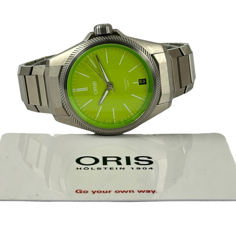 Oris ProPilot X Kermit Edition - 01 400 7778 7157-Set
