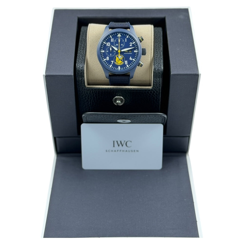IWC Fliegeruhr Chronograph Blue Angels Edition - IW389109