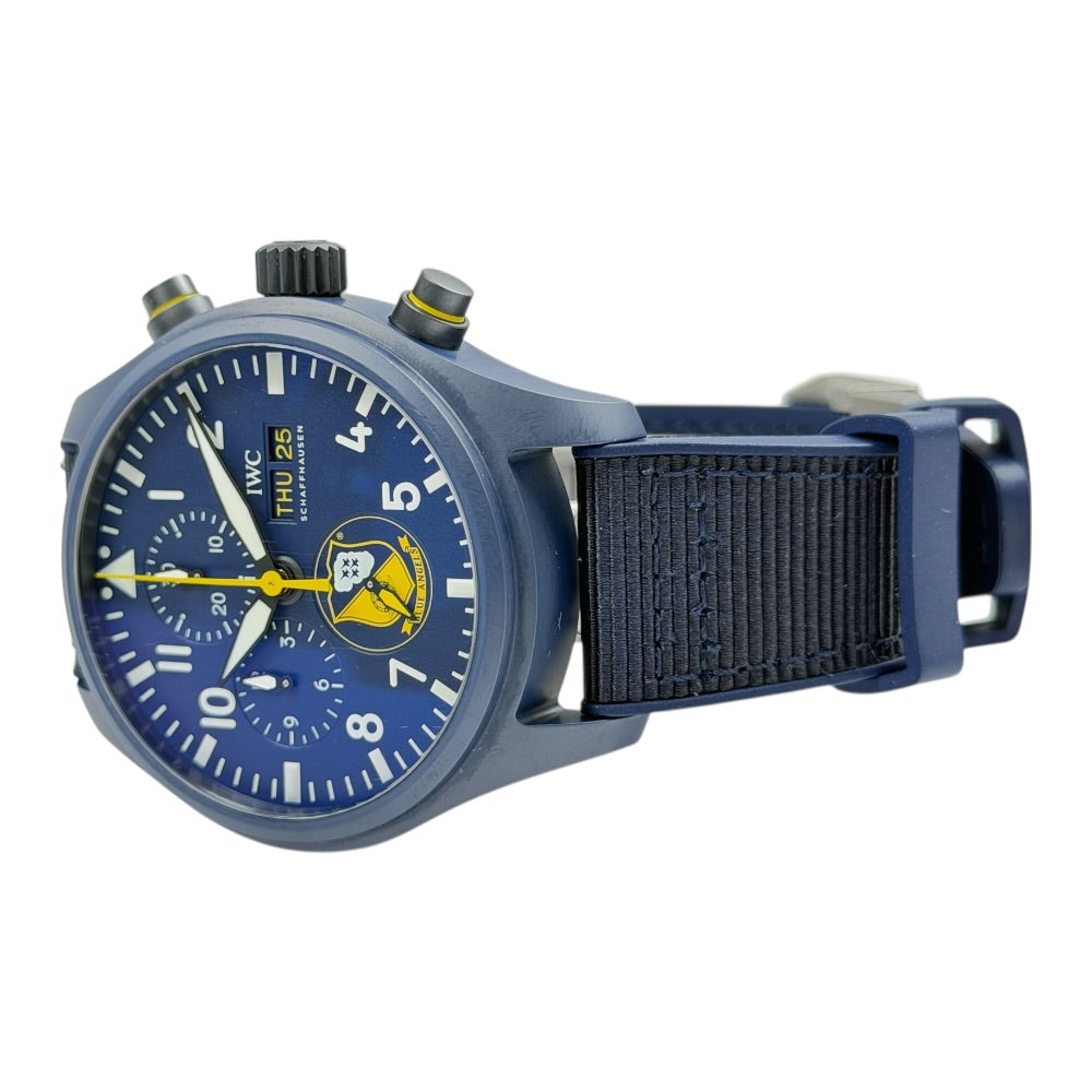 IWC Fliegeruhr Chronograph Blue Angels Edition - IW389109
