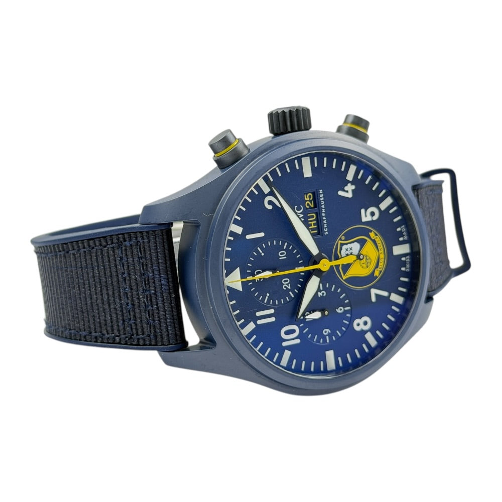 IWC Fliegeruhr Chronograph Blue Angels Edition - IW389109