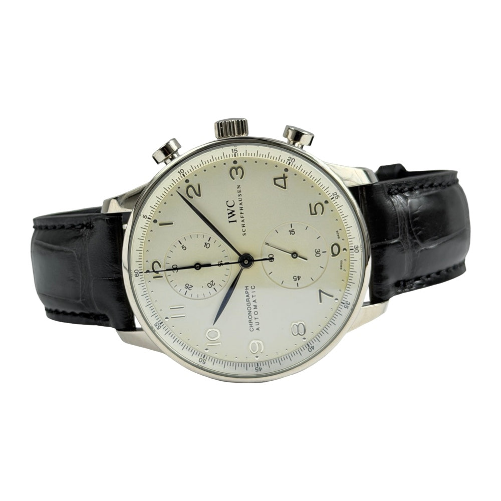 IWC Portugieser Chronograph 18K Weissgold - IW3714
