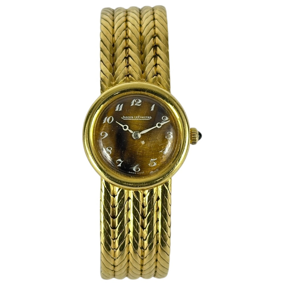 JAEGER-LECOULTRE in 18 Karat-750 Gold, Tigerauge Zifferblatt auf Stargold.ch erhältlich.