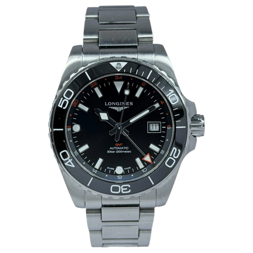 Longines HydroConquest GMT 41mm - L3.790.4.56.6 auf Stargold.ch erhältlich.