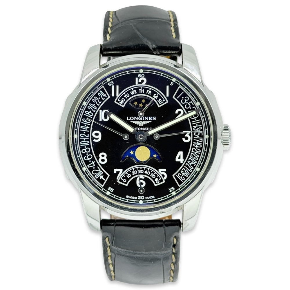 Longines Saint-Imier Retrograde Moonphase - L2.764.4.53.6 auf Stargold.ch erhältlich.