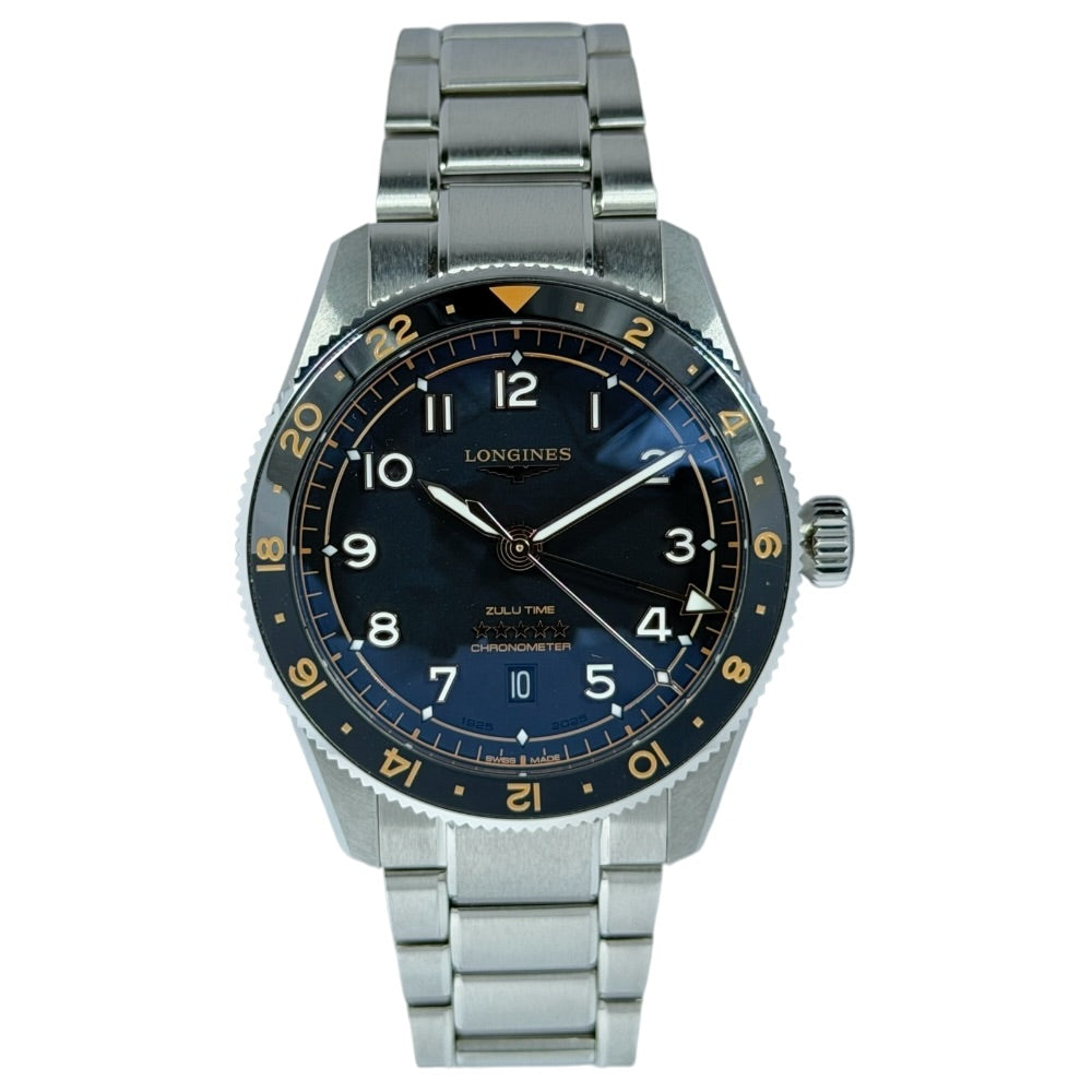 Longines Spirit Zulu Time 42mm - L3.812.4.50.6 auf Stargold.ch erhältlich.