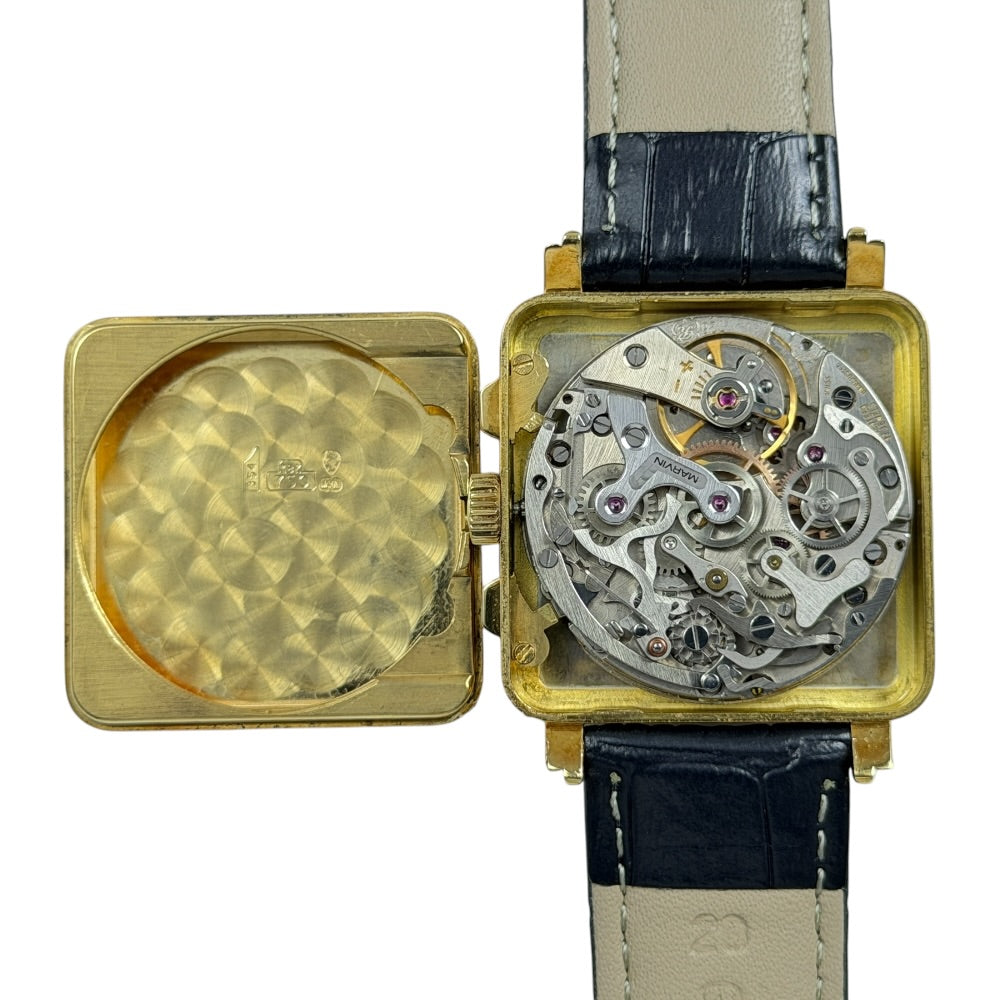 Marvin Handaufzug Chronograph Vintage Gold