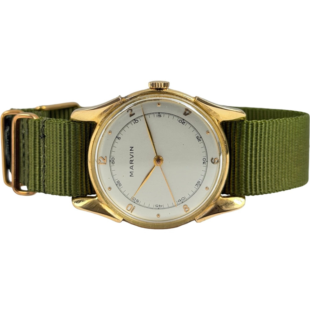 Marvin Handaufzug Vintage Gold