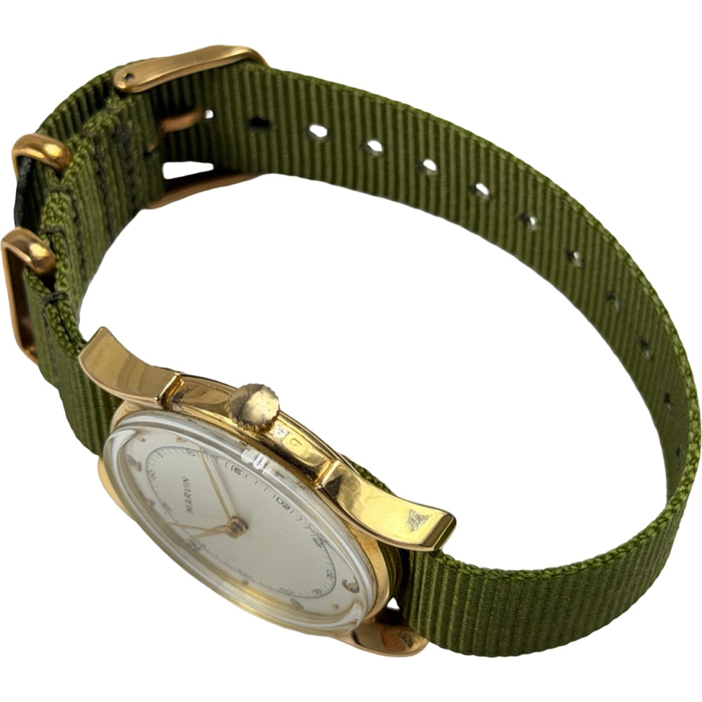 Marvin Handaufzug Vintage Gold