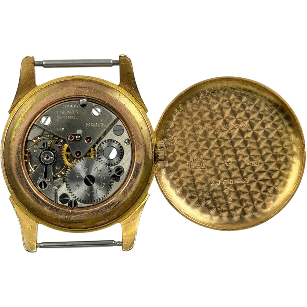 Marvin Handaufzug Vintage Gold