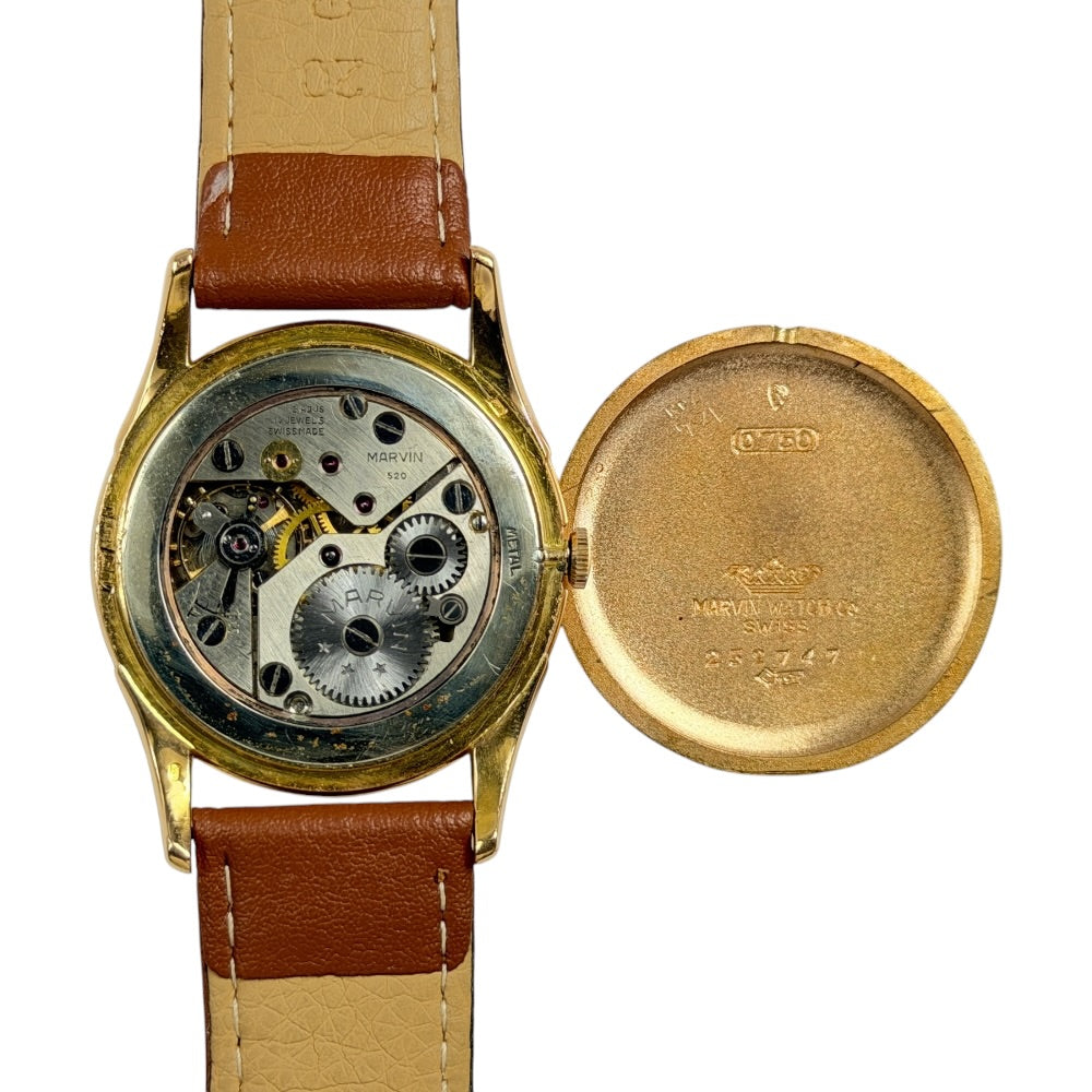 Marvin Handaufzug Vintage Gold