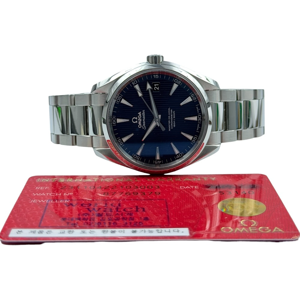 Omega Seamaster Aqua Terra - 231.10.42.21.03.003