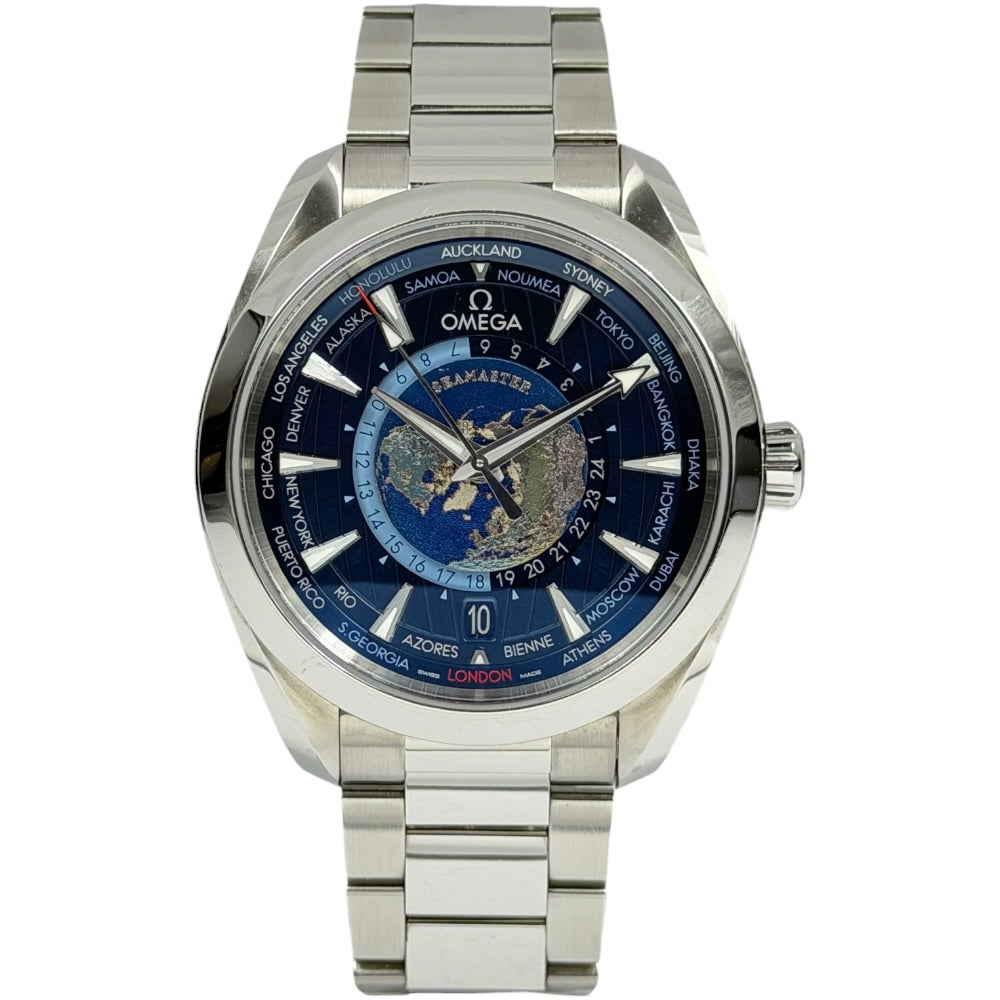 Omega Seamaster Aqua Terra Worldtimer - 220.10.43.22.03.001 auf Stargold.ch erhältlich.