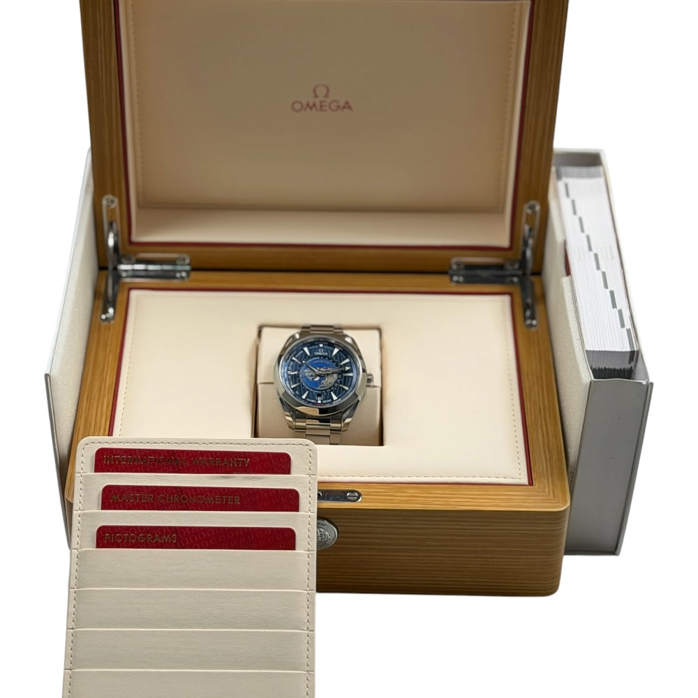 Omega Seamaster Aqua Terra Worldtimer - 220.10.43.22.03.001